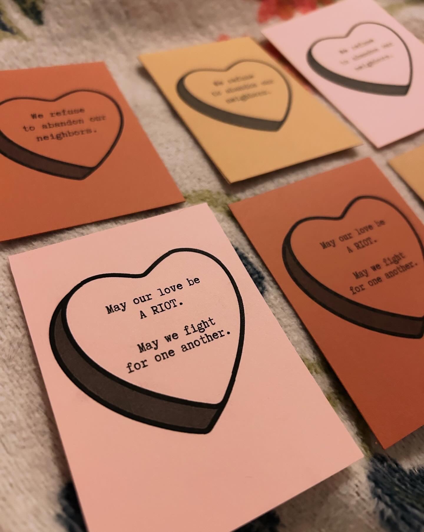 Fight ICE Fundraiser: Valentine’s Day Card Packs